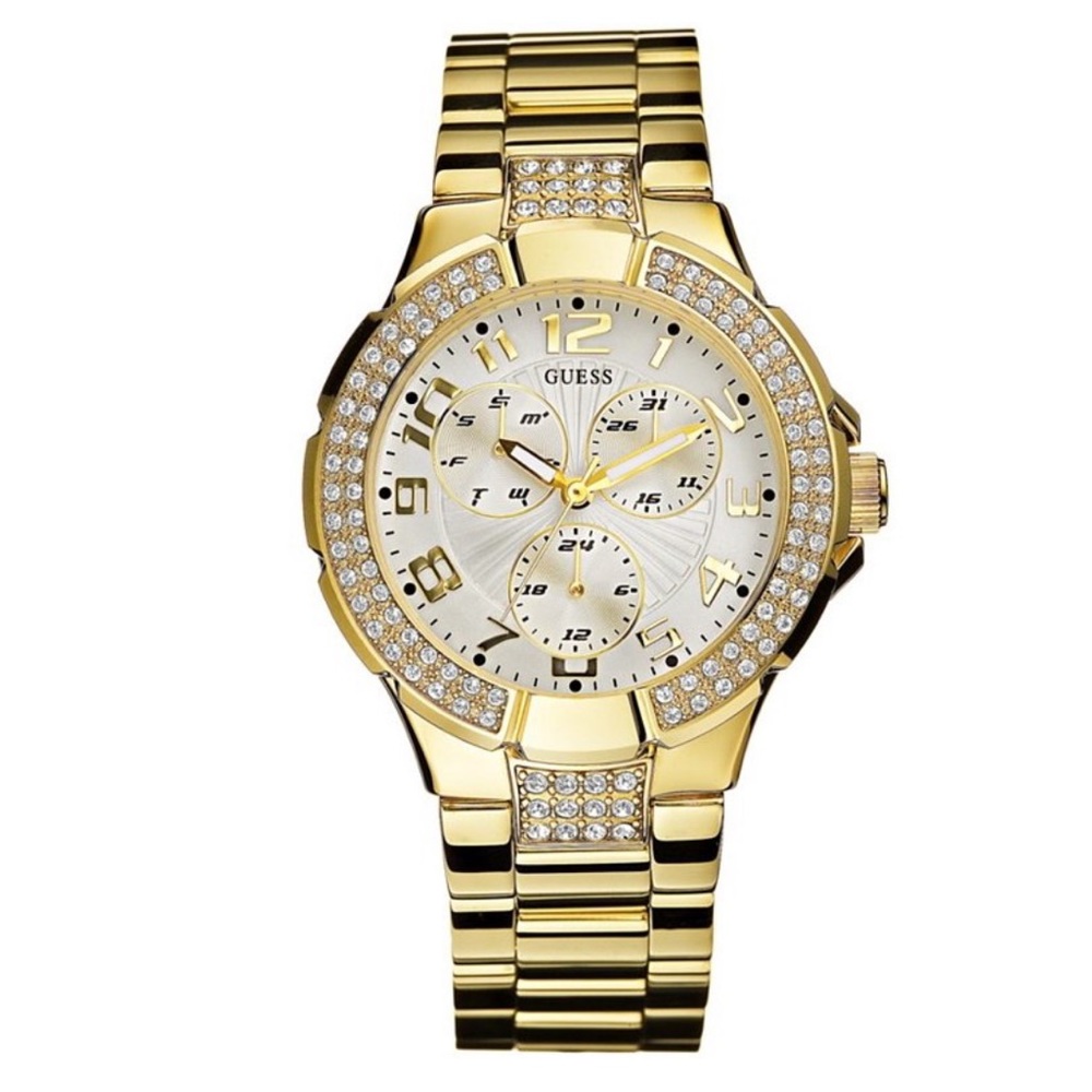 Guess ladies gold watch